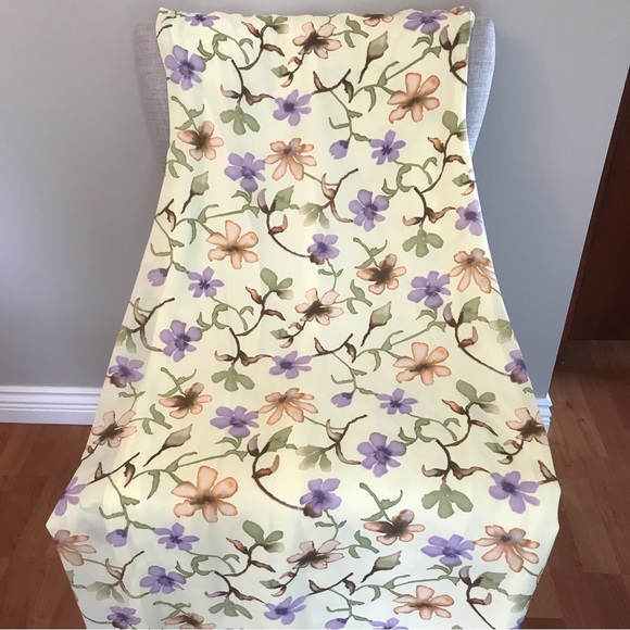 VINTAGE STUDIO | 90’s Maxi Dress in Yellow & Purple Size 10 - Picture 5 of 11